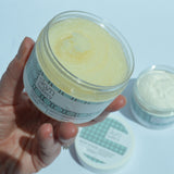 Body Scrub Exfoliating Sea Salt and Moisturising Mango Butter