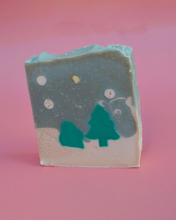 Snow Day Christmas Soap