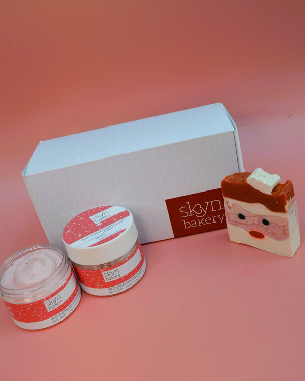 Santa Baby Medium Christmas Gift Box | Body Butter, Body Scrub and Soap