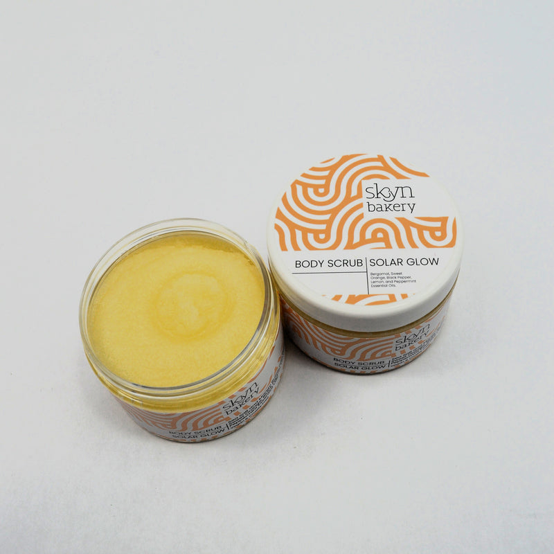 Body Scrub Exfoliating Sea Salt and Moisturising Mango Butter